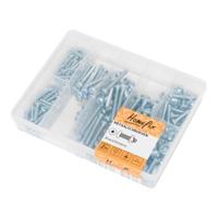 Homefix Organizer 7-Vaks Metaalschroeven Vz Ck Sl + Moer - 8900.01.34000