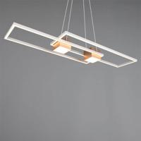 Trio Led hanglamp kantoorAlbany roodkoper - 347710465