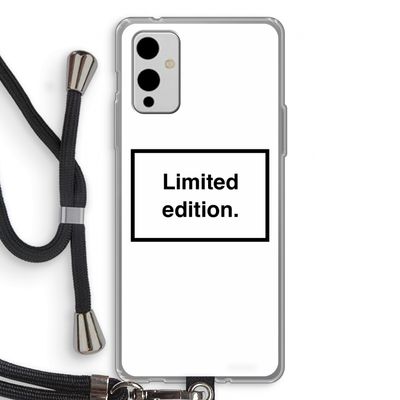 Limited edition: OnePlus 9 Transparant Hoesje met koord