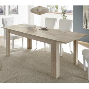 Uitschuifbare eettafel Dama 137 tot 185 cm - sonoma eiken