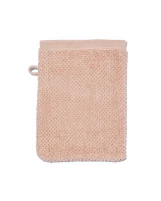 HEMA Tweedekans washand recycled katoen 16x21 oudroze (lichtroze)