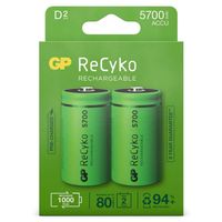 GP Batteries ReCyko Oplaadbare batterij D Nikkel-Metaalhydride (NiMH) - thumbnail