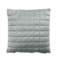 Kussen Palermo 45 x 45 cm licht grijs - thumbnail