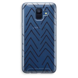 Marrakech Arrows: Samsung Galaxy A6 (2018) Transparant Hoesje