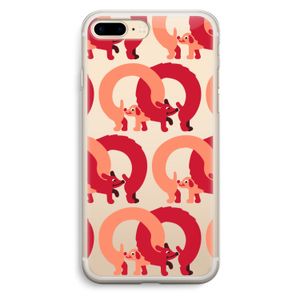 Dogs: iPhone 7 Plus Transparant Hoesje