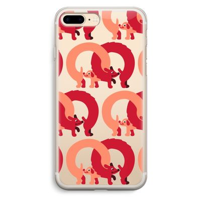 Dogs: iPhone 7 Plus Transparant Hoesje