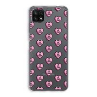 GIRL POWER: Samsung Galaxy A22 5G Transparant Hoesje