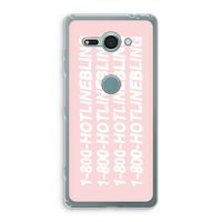 Hotline bling pink: Sony Xperia XZ2 Compact Transparant Hoesje