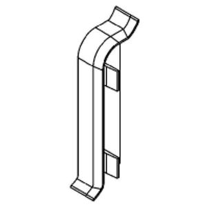 NP42132  - End piece for skirting duct 50x20mm NP42132