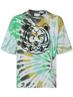 Kenzo t-shirt à imprimé tie dye - Vert