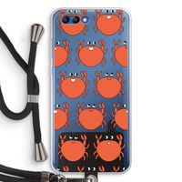 Krab: Honor 10 Transparant Hoesje met koord