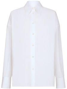 Dolce & Gabbana chemise à col pointu - Blanc