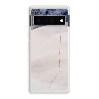 Stone White: Google Pixel 6 Pro Transparant Hoesje