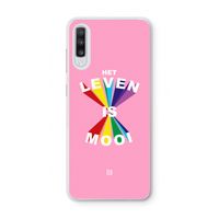 Het Leven Is Mooi: Samsung Galaxy A70 Transparant Hoesje