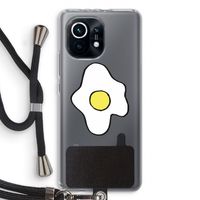 Spiegelei: Xiaomi Mi 11 Transparant Hoesje met koord