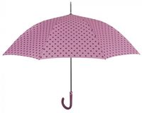 Perletti paraplu automatisch dames 112 cm microvezel roze - thumbnail