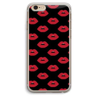 Lips: iPhone 6 Plus / 6S Plus Transparant Hoesje