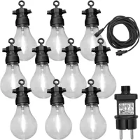 Luxform 24v stringlight gloeilamp a60 6w 5 meter