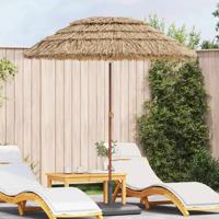 Strandparasol Bruin 160 x 196 cm Staal