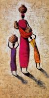 Kunstdruk Michel Rauscher - Family Harmony 50x100cm
