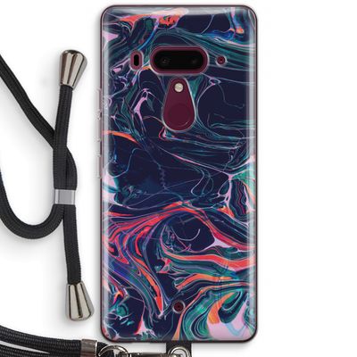 Light Years Beyond: HTC U12+ Transparant Hoesje met koord