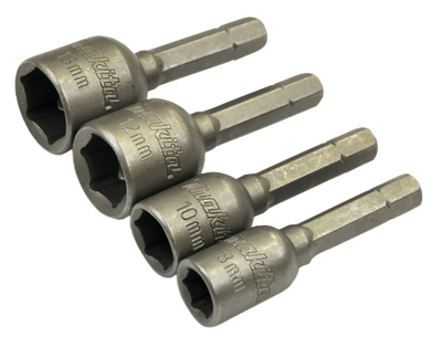 Makita Accessoires Doppenset 8/10/12/13x50mm - B-57554 B-57554