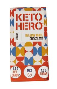 Keto Hero Creamy Belgian White Chocolate