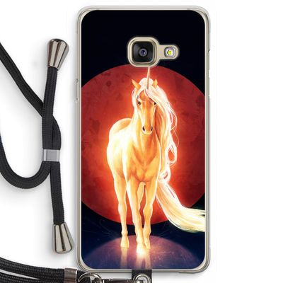 Last Unicorn: Samsung Galaxy A3 (2016) Transparant Hoesje met koord