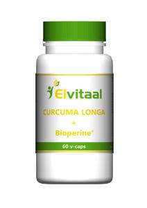 Elvitaal/elvitum Curcuma longa Bioperine (60 vega caps)
