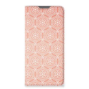 Motorola Moto G52 | Moto G82 Hoesje met Magneet Pattern Orange