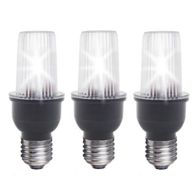 Stroboscoop lampje met E27 fitting - 3x - 230 Volt - Knipperlicht - Disco feestje voor thuis