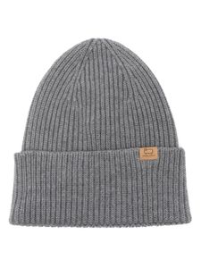 Woolrich bonnet en laine à design nervuré - Gris