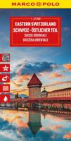Wegenkaart - landkaart 02 Schweiz Östlicher Teil - Zwitserland centraal en oost | Marco Polo