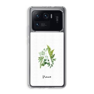 Green Brush: Xiaomi Mi 11 Ultra Transparant Hoesje