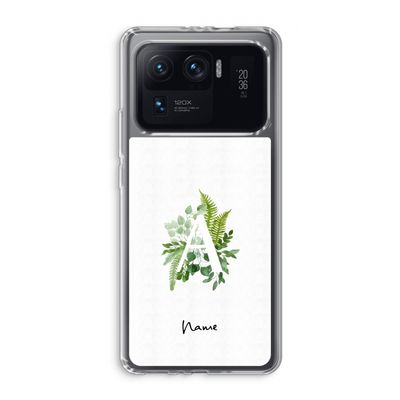 Green Brush: Xiaomi Mi 11 Ultra Transparant Hoesje