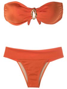 Brigitte bikini à haut bustier - Orange