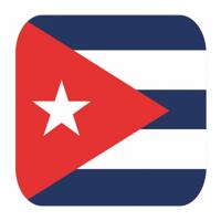 Bellatio Decorations Bierviltjes - vlag Cuba print - 15x stuks - vierkant - feestartikelen