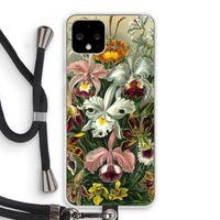 Haeckel Orchidae: Pixel 4 Transparant Hoesje met koord