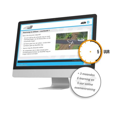 Online Auto Theorie Leren met 5 Uur Examens Oefenen