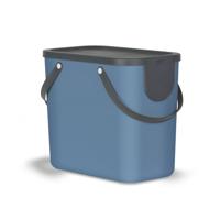Rotho Albula Afvalscheidingsprullenbak 25L Horizon Blauw Rotho Albula Afvalscheidingsprullenbak 25L Horizon Blauw