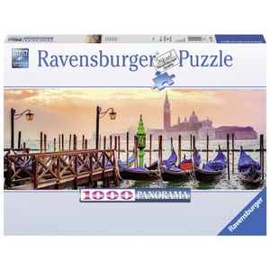 Ravensburger puzzel Panorama gondels in Venetië 1000 stukjes