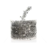 Lametta guirlande ster glans 4 ply zilver