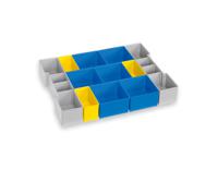 L-BOXX Indelings-set | B378xD313xH65 mm | blauw/geel/grijs | Blauw/geel/grijs | 1 stuk - 6000010092 6000010092 - thumbnail