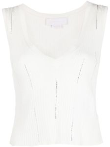 Genny débardeur à ornements - Blanc