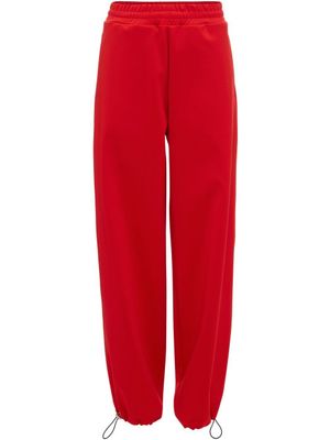 JW Anderson pantalon de jogging à lien de resserrage - Rouge
