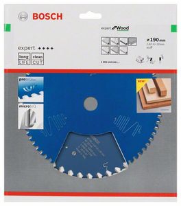 Bosch Accessoires Cirkelzaagblad expert for Wood 190x30x2.6/1.6x40 T - 2608644048