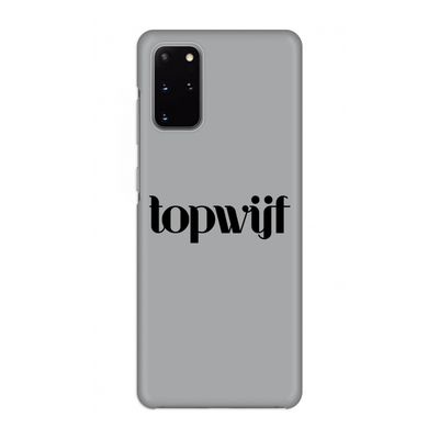 Topwijf Grijs Zwart: Volledig geprint Samsung Galaxy S20 Plus Hoesje