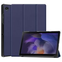 3-Vouw sleepcover hoes - Samsung Galaxy Tab A8 (2021) - Donkerblauw