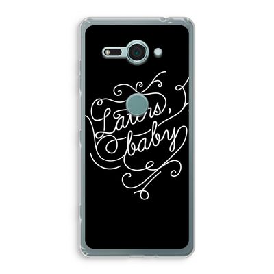 Laters, baby: Sony Xperia XZ2 Compact Transparant Hoesje