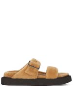 Giuseppe Zanotti sandales Furry Him - Marron